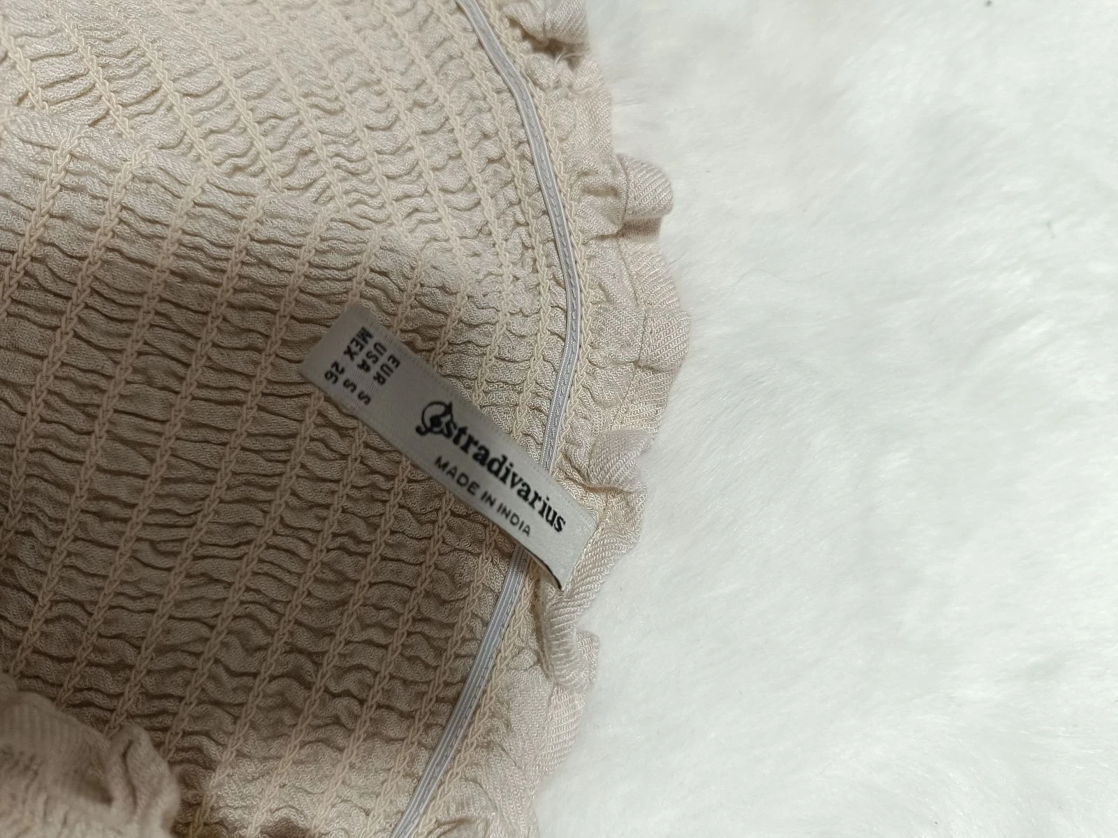 Linnen en viscose jumpsuit Stradivarius dames – photo 7